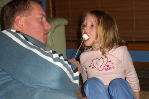 Cooking marshmellows 15